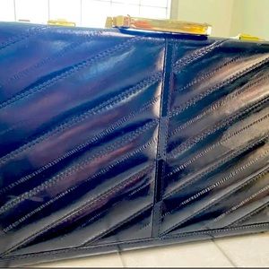 Briefcase Leather Eel Skin - excellent condition $65